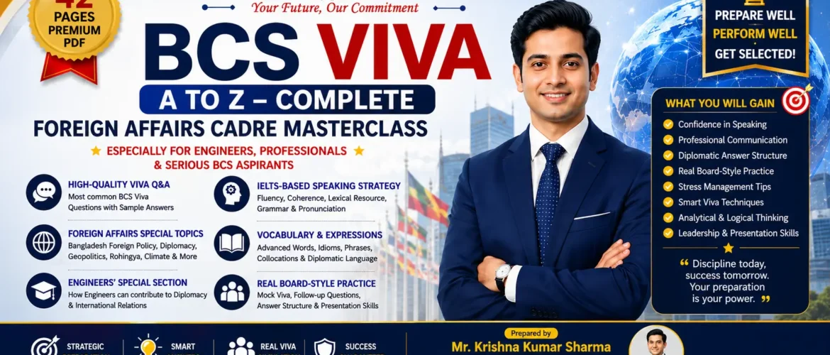 BCS Viva Preparation for Engineers Pursuing Foreign Affairs Cadre 1