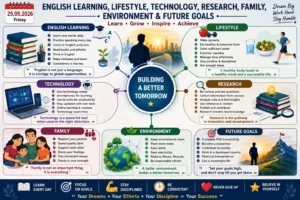 Manchester English Academy Bangladesh English Learning, Lifestyle, Technology, Research, Family, Environment & Future Goals 29.05.2026 Formal Dialogue Host: Mr. Krishna — Guide, English Teacher, Founder and Mentor, Manchester English Academy Guest: Dr. AK Monir — Dentist and PhD Researcher ________________________________________ Introduction Mr. Krishna: Hello, good evening. Welcome to the session, Doctor. How are you today? Dr. AK Monir: Good evening, Sir. I am fine, thank you. How about you? Mr. Krishna: I am doing very well. Thank you very much for joining today’s session. Dr. AK Monir: Thank you, Sir. Mr. Krishna: Today, I have planned to ask you several questions so that you can practice speaking English fluently and confidently. While answering, try to use linking words, fillers, coherence, and proper sentence structures. Please answer naturally and within the correct tense range. Is that okay? Dr. AK Monir: Yes, Sir. Okay. ________________________________________ Learning English Mr. Krishna: My first question is: Do you like learning English? Dr. AK Monir: Actually, yes, I really like learning English because English is an international language. Not only is it an international language, but it is also the official language for academics, communication, research, and international travel. Whenever I travel abroad, English becomes extremely important. For example, when I buy something, order food, book air tickets, or communicate with people from different countries, I need English. That is why I enjoy learning English and want to improve my fluency every day. Mr. Krishna: Excellent answer, Doctor. Yes, English is extremely important nowadays, especially for professionals like doctors and researchers. ________________________________________ Favorite Food Mr. Krishna: Now I would like to ask you: What type of food do you usually eat? What is your favorite food? Dr. AK Monir: Actually, I was born in Bangladesh, so I naturally prefer Bangladeshi food. I really enjoy rice, fish, chicken, mutton, and traditional Bangladeshi dishes. However, sometimes I also enjoy Chinese food and other foreign cuisines. Whenever I visit Cox’s Bazar or Saint Martin’s Island, I like eating seafood and ocean fish. Overall, Bangladeshi food is very special and enjoyable in my life. Mr. Krishna: Wonderful. Bangladeshi cuisine is truly rich and delicious. ________________________________________ Health and Lifestyle Mr. Krishna: As a doctor, how do you take care of your health? Dr. AK Monir: Basically, I try to maintain a healthy lifestyle. I wake up early in the morning and follow a proper routine for breakfast, lunch, snacks, and dinner. In addition, I go for regular health checkups every year. I brush my teeth twice a day and try to maintain proper oral hygiene. I also eat a balanced diet with nutritious food and drink three to four liters of water every day. Moreover, I try to follow an organized and healthy lifestyle as much as possible. Mr. Krishna: That is excellent. Maintaining discipline is extremely important for a healthy life. ________________________________________ Technology and Smartphones Mr. Krishna: Do you like technology? Dr. AK Monir: Of course, Sir. I like technology very much. As a dentist, I need to use different types of modern technologies for patient treatment. Besides that, I am also a researcher, so technology plays a very important role in my academic life. For example, I use laptops, smartphones, research software, digital tools, and medical equipment regularly. Mr. Krishna: Very nice. Do you use smartphones frequently? Dr. AK Monir: Yes, definitely. Smartphones are very important nowadays. Whenever I go outside, I use my phone for taking photos, checking emails, using WhatsApp, Messenger, Google, and many other applications. Mobile phones help us communicate easily and stay connected with the world. Mr. Krishna: Absolutely correct. ________________________________________ Advantages and Disadvantages of Mobile Phones Mr. Krishna: Do you think mobile phones are essential in your profession? Dr. AK Monir: Yes, I think mobile phones have both advantages and disadvantages. It completely depends on how people use them. Personally, I use my phone for good purposes such as research, academic learning, Google Scholar, ChatGPT, Google Gemini, reading articles, and communication. However, some people misuse smartphones, especially children and elderly people who spend excessive time on unnecessary activities. Mr. Krishna: Excellent point. Technology should always be used wisely. ________________________________________ PhD Journey Mr. Krishna: Now I would like to know about your PhD journey. Why did you decide to pursue a PhD in India? Dr. AK Monir: Actually, I came to India for higher studies and research purposes. I got admitted to a PhD program at an Indian university. As a result, I frequently travel between Bangladesh and India. Honestly speaking, the journey is not very easy because traveling regularly can be physically exhausting. Most of the time, I travel by air or train. Although the journey is difficult, I believe that higher education and research are very important for my future career. Mr. Krishna: That is inspiring. Pursuing higher studies requires sacrifice, dedication, and patience. ________________________________________ Shopping and Entertainment Mr. Krishna: Do you like shopping? Dr. AK Monir: Yes, of course. Whenever I get free time, especially during weekends, I like visiting shopping malls. Usually, I buy technological accessories such as chargers, laptop covers, mobile covers, and screen protectors. Sometimes I also buy clothes, cosmetics, and other personal items. Moreover, when I go out with my friends, we often visit shopping malls together and explore different gadgets and technologies. Mr. Krishna: That sounds enjoyable. Do you watch movies as well? Dr. AK Monir: Yes, definitely. Whenever I get enough free time, I enjoy watching movies with my Indian and Bangladeshi friends. Usually, we watch one or two movies every week. Watching movies helps me relax and refresh my mind. Mr. Krishna: Wonderful. ________________________________________ Friends and Family Mr. Krishna: Please tell me about your friends and family. Dr. AK Monir: Family and friends are both very important in my life. Whenever I spend time with my family members, such as my wife, child, mother, and brothers, I feel emotionally happy and peaceful. On the other hand, spending time with friends is different. With friends, we laugh, sing, travel, gossip, and discuss many topics such as politics, business, professional life, relationships, and social issues. However, conversations with family are usually more personal and emotionally connected. Mr. Krishna: Excellent explanation. Both family and friends play different but valuable roles in our lives. ________________________________________ Bangladesh vs India Environment Mr. Krishna: You have experience living in both Bangladesh and India. What environmental differences have you noticed? Dr. AK Monir: Actually, there are many differences. One week ago, I was in Bangladesh, and I really enjoyed the environment there. Bangladesh has both rainy and hot weather, but overall I feel more comfortable in Bangladesh. On the other hand, India is a very large country with different climates in different states. Currently, I am staying in Bhubaneswar, where the temperature is extremely high, often around 38 to 40 degrees Celsius. Whenever I go outside during daytime, I feel very uncomfortable because of the excessive heat. That is why I usually go outside either in the morning or evening. Most of the time, I stay in my hostel, library, or university campus. Whenever I travel outside, I prefer AC buses or cars due to the hot weather. Overall, I personally prefer the Bangladeshi environment because it feels more comfortable to me. Mr. Krishna: That makes perfect sense. Climate can significantly affect daily life and comfort. ________________________________________ Future Goals Mr. Krishna: Finally, I would like to know about your future goals. Dr. AK Monir: Well, my professional background is in dentistry, but currently I am more interested in research and academic development. Clinical practice and research are completely different fields. Clinical work involves treating patients directly, whereas research focuses more on innovation, academic contribution, and scientific discovery. While working in Bangladesh, I noticed many patient-related challenges, overcrowded hospitals, and stressful clinical environments. That experience gradually increased my interest in research-based work. After completing my PhD, I would like to pursue further opportunities in developed countries. If I get a good opportunity, I would like to settle in a first-world country and continue contributing to international research and academics. That is my future dream and long-term goal. Mr. Krishna: That is truly inspiring, Doctor. I hope you achieve all your goals and continue making meaningful contributions to research and healthcare. Thank you very much for joining today’s session. Dr. AK Monir: Thank you very much, Sir. Complete Tense Analysis from the Dialogue Topic: English Learning, Lifestyle, Technology, Research, Family, Environment & Future Goals ________________________________________ 1. PRESENT SIMPLE TENSE Structure: Subject + Base Verb / Verb+s/es Use: • Habit • Routine • General truth • Permanent situations ________________________________________ A. Dialogue / Cue Card Style Sentences English Sentence Bangla Meaning I like learning English. আমি ইংরেজি শিখতে পছন্দ করি। English is an international language. ইংরেজি একটি আন্তর্জাতিক ভাষা। I prefer Bangladeshi food. আমি বাংলাদেশি খাবার পছন্দ করি। I wake up early in the morning. আমি সকালে তাড়াতাড়ি ঘুম থেকে উঠি। I use my smartphone every day. আমি প্রতিদিন স্মার্টফোন ব্যবহার করি। Technology plays an important role in my life. প্রযুক্তি আমার জীবনে গুরুত্বপূর্ণ ভূমিকা পালন করে। I drink three liters of water daily. আমি প্রতিদিন তিন লিটার পানি পান করি। Family is very important in my life. পরিবার আমার জীবনে খুব গুরুত্বপূর্ণ। I enjoy watching movies with my friends. আমি বন্ধুদের সাথে সিনেমা দেখতে উপভোগ করি। India has different climates. ভারতের বিভিন্ন ধরনের আবহাওয়া রয়েছে। ________________________________________ B. Short Paragraph (Present Simple) English: I like learning English because it helps me communicate internationally. I follow a healthy lifestyle and maintain proper discipline. I use technology regularly for research and academic purposes. I also enjoy spending time with my family and friends. Bangla: আমি ইংরেজি শিখতে পছন্দ করি কারণ এটি আমাকে আন্তর্জাতিকভাবে যোগাযোগ করতে সাহায্য করে। আমি স্বাস্থ্যকর জীবনযাপন অনুসরণ করি এবং সঠিক শৃঙ্খলা বজায় রাখি। আমি গবেষণা এবং একাডেমিক কাজের জন্য নিয়মিত প্রযুক্তি ব্যবহার করি। এছাড়াও আমি পরিবার এবং বন্ধুদের সাথে সময় কাটাতে উপভোগ করি। ________________________________________ C. Essay Style (Present Simple) English: English plays a vital role in modern life. It helps people communicate globally and improves academic and professional opportunities. Many students and researchers learn English to pursue higher studies abroad. Moreover, maintaining a healthy lifestyle, using technology wisely, and spending time with family contribute to a balanced and successful life. Bangla: আধুনিক জীবনে ইংরেজি গুরুত্বপূর্ণ ভূমিকা পালন করে। এটি মানুষকে আন্তর্জাতিকভাবে যোগাযোগ করতে সাহায্য করে এবং একাডেমিক ও পেশাগত সুযোগ বৃদ্ধি করে। অনেক শিক্ষার্থী ও গবেষক বিদেশে উচ্চশিক্ষা গ্রহণের জন্য ইংরেজি শেখে। এছাড়াও স্বাস্থ্যকর জীবনযাপন, প্রযুক্তির সঠিক ব্যবহার এবং পরিবারের সাথে সময় কাটানো একটি ভারসাম্যপূর্ণ ও সফল জীবনে অবদান রাখে। ________________________________________ 2. PRESENT CONTINUOUS TENSE Structure: Subject + am/is/are + verb+ing ________________________________________ A. Dialogue Style English Sentence Bangla Meaning I am staying in Bhubaneswar now. আমি এখন ভুবনেশ্বরে থাকছি। I am pursuing my PhD in India. আমি ভারতে পিএইচডি করছি। I am improving my English skills. আমি আমার ইংরেজি দক্ষতা উন্নত করছি। The temperature is increasing every day. প্রতিদিন তাপমাত্রা বাড়ছে। I am working on my research project. আমি আমার গবেষণা প্রকল্পে কাজ করছি। ________________________________________ B. Short Paragraph English: Currently, I am staying in India for my PhD studies. I am learning advanced English and improving my communication skills. At the same time, I am conducting research and preparing for my future career. Bangla: বর্তমানে আমি পিএইচডি পড়াশোনার জন্য ভারতে অবস্থান করছি। আমি উন্নত ইংরেজি শিখছি এবং আমার যোগাযোগ দক্ষতা উন্নত করছি। একই সাথে আমি গবেষণা করছি এবং ভবিষ্যৎ ক্যারিয়ারের জন্য প্রস্তুতি নিচ্ছি। ________________________________________ C. Essay Style English: Nowadays, many students are pursuing higher education abroad. They are improving their language skills and adapting to international environments. Researchers are using advanced technology to conduct innovative studies and contribute to global development. Bangla: বর্তমানে অনেক শিক্ষার্থী বিদেশে উচ্চশিক্ষা গ্রহণ করছে। তারা তাদের ভাষাগত দক্ষতা উন্নত করছে এবং আন্তর্জাতিক পরিবেশের সাথে খাপ খাইয়ে নিচ্ছে। গবেষকরা উন্নত প্রযুক্তি ব্যবহার করে নতুন গবেষণা পরিচালনা করছেন এবং বৈশ্বিক উন্নয়নে অবদান রাখছেন। ________________________________________ 3. PRESENT PERFECT TENSE Structure: Subject + have/has + past participle ________________________________________ A. Dialogue Style English Sentence Bangla Meaning I have admitted myself to a PhD program. আমি একটি পিএইচডি প্রোগ্রামে ভর্তি হয়েছি। I have learned many things in India. আমি ভারতে অনেক কিছু শিখেছি। I have improved my communication skills. আমি আমার যোগাযোগ দক্ষতা উন্নত করেছি। I have visited many places. আমি অনেক জায়গা ভ্রমণ করেছি। ________________________________________ B. Short Paragraph English: I have gained valuable experience through my higher studies. I have improved my research skills and communication abilities. Moreover, I have learned how to adapt to different environments. Bangla: আমি উচ্চশিক্ষার মাধ্যমে মূল্যবান অভিজ্ঞতা অর্জন করেছি। আমি আমার গবেষণা দক্ষতা এবং যোগাযোগ ক্ষমতা উন্নত করেছি। তাছাড়া, আমি বিভিন্ন পরিবেশের সাথে খাপ খাওয়ানো শিখেছি। ________________________________________ C. Essay Style English: Over the years, technology has transformed education and research significantly. Students have become more dependent on digital tools and online resources. Researchers have discovered innovative methods to solve global problems. Bangla: বছরের পর বছর ধরে প্রযুক্তি শিক্ষা ও গবেষণাকে ব্যাপকভাবে পরিবর্তন করেছে। শিক্ষার্থীরা ডিজিটাল টুলস ও অনলাইন রিসোর্সের উপর আরও নির্ভরশীল হয়ে উঠেছে। গবেষকরা বৈশ্বিক সমস্যা সমাধানের জন্য নতুন নতুন পদ্ধতি আবিষ্কার করেছেন। ________________________________________ 4. PAST SIMPLE TENSE Structure: Subject + Verb 2nd Form ________________________________________ A. Dialogue Style English Sentence Bangla Meaning I came to India for higher studies. আমি উচ্চশিক্ষার জন্য ভারতে এসেছিলাম। I visited my family last month. আমি গত মাসে আমার পরিবারকে দেখতে গিয়েছিলাম। I watched movies with my friends. আমি বন্ধুদের সাথে সিনেমা দেখেছিলাম। I stayed in Bangladesh last week. আমি গত সপ্তাহে বাংলাদেশে ছিলাম। ________________________________________ B. Short Paragraph English: Last year, I traveled to India for my PhD studies. I faced many challenges initially, but I gradually adapted to the new environment and culture. Bangla: গত বছর আমি পিএইচডি পড়াশোনার জন্য ভারতে গিয়েছিলাম। শুরুতে আমি অনেক চ্যালেঞ্জের মুখোমুখি হয়েছিলাম, কিন্তু ধীরে ধীরে নতুন পরিবেশ ও সংস্কৃতির সাথে মানিয়ে নিয়েছিলাম। ________________________________________ C. Essay Style English: In the past, people depended less on technology. Students mostly studied from printed books and communicated face-to-face. However, technological advancements changed the education system dramatically. Bangla: অতীতে মানুষ প্রযুক্তির উপর কম নির্ভর করত। শিক্ষার্থীরা মূলত বই থেকে পড়াশোনা করত এবং সামনাসামনি যোগাযোগ করত। তবে প্রযুক্তিগত উন্নতি শিক্ষা ব্যবস্থাকে নাটকীয়ভাবে পরিবর্তন করেছে। ________________________________________ 5. FUTURE SIMPLE TENSE Structure: Subject + will + base verb ________________________________________ A. Dialogue Style English Sentence Bangla Meaning I will complete my PhD successfully. আমি সফলভাবে আমার পিএইচডি সম্পন্ন করব। I will settle in a developed country. আমি একটি উন্নত দেশে স্থায়ী হব। I will continue my research career. আমি আমার গবেষণা ক্যারিয়ার চালিয়ে যাব। I will improve my English fluency. আমি আমার ইংরেজি সাবলীলতা উন্নত করব। ________________________________________ B. Short Paragraph English: In the future, I will become a successful researcher and contribute to international research projects. I will continue learning English and develop my academic career further. Bangla: ভবিষ্যতে আমি একজন সফল গবেষক হব এবং আন্তর্জাতিক গবেষণা প্রকল্পে অবদান রাখব। আমি ইংরেজি শেখা চালিয়ে যাব এবং আমার একাডেমিক ক্যারিয়ার আরও উন্নত করব। ________________________________________ C. Essay Style English: Future generations will rely heavily on technology and global communication. English will become even more essential for academic and professional success. Researchers will play a significant role in solving global challenges. Bangla: ভবিষ্যৎ প্রজন্ম প্রযুক্তি এবং বৈশ্বিক যোগাযোগের উপর আরও বেশি নির্ভর করবে। একাডেমিক ও পেশাগত সাফল্যের জন্য ইংরেজি আরও গুরুত্বপূর্ণ হয়ে উঠবে। গবেষকরা বৈশ্বিক চ্যালেঞ্জ সমাধানে গুরুত্বপূর্ণ ভূমিকা পালন করবেন। ________________________________________ 6. MODAL VERBS USED Modal Example Bangla Meaning can I can communicate internationally. আমি আন্তর্জাতিকভাবে যোগাযোগ করতে পারি। should We should maintain discipline. আমাদের শৃঙ্খলা বজায় রাখা উচিত। must Students must learn English. শিক্ষার্থীদের অবশ্যই ইংরেজি শিখতে হবে। may I may settle abroad in the future. ভবিষ্যতে আমি বিদেশে স্থায়ী হতে পারি। would like to I would like to continue research. আমি গবেষণা চালিয়ে যেতে চাই। ________________________________________ 7. LINKING WORDS USED Linking Word Bangla Meaning Example because কারণ I learn English because it is important. however তবে However, India is very hot. moreover তাছাড়া Moreover, technology helps researchers. besides এছাড়াও Besides, I enjoy movies. although যদিও Although the journey is difficult, I continue. therefore তাই Therefore, English is necessary. ________________________________________ 8. COMMON SPEAKING FILLERS USED Filler Bangla Meaning Actually আসলে Basically মূলত Well আচ্ছা / আসলে In my opinion আমার মতে Honestly speaking সত্যি বলতে As far as I know যতদূর আমি জানি Extensive Lexical Resources with Bangla Meaning Based on the Dialogue of Dr. AK Monir & Mr. Krishna ________________________________________ 1. Vocabulary Used in the Dialogue Vocabulary Part of Speech Bangla Meaning Example Sentence international adjective আন্তর্জাতিক English is an international language. academic adjective একাডেমিক Academic communication requires English. official adjective সরকারি / আনুষ্ঠানিক English is an official language in many countries. purchase verb ক্রয় করা I purchased an air ticket online. nutrition noun পুষ্টি Nutrition is important for good health. balanced diet noun সুষম খাদ্য A balanced diet keeps us healthy. researcher noun গবেষক He is a medical researcher. technology noun প্রযুক্তি Technology makes life easier. smartphone noun স্মার্টফোন Smartphones are essential nowadays. messenger noun মেসেঞ্জার অ্যাপ I use Messenger every day. essential adjective অত্যাবশ্যক Mobile phones are essential today. advantage noun সুবিধা Technology has many advantages. disadvantage noun অসুবিধা Excessive phone use has disadvantages. scholar noun গবেষক / পণ্ডিত Google Scholar helps researchers. journey noun ভ্রমণ His journey from Bangladesh to India is difficult. admitted verb ভর্তি হওয়া He was admitted to a PhD university. shopping mall noun শপিং মল I visited a shopping mall yesterday. accessory noun আনুষঙ্গিক জিনিস I bought laptop accessories. cosmetic noun প্রসাধনী She bought cosmetics from the mall. cinema hall noun সিনেমা হল We watched a movie in a cinema hall. environment noun পরিবেশ Bangladesh has a pleasant environment. temperature noun তাপমাত্রা The temperature is very high in India. hostel noun হোস্টেল He stays in a hostel in India. opportunity noun সুযোগ He wants a good opportunity abroad. clinical adjective ক্লিনিক্যাল Dentistry is a clinical profession. research-based adjective গবেষণাভিত্তিক A PhD is a research-based degree. professional adjective পেশাগত Professional skills are important. crowded adjective ভিড়পূর্ণ Hospitals are crowded places. suffer verb কষ্ট পাওয়া Many patients suffer from diseases. future goal noun ভবিষ্যৎ লক্ষ্য His future goal is to settle abroad. lifestyle noun জীবনধারা A healthy lifestyle is necessary. campus noun ক্যাম্পাস The university campus is beautiful. gossip noun/verb আড্ডা / গসিপ করা Friends often gossip together. political adjective রাজনৈতিক They discussed political issues. issue noun বিষয় They talked about social issues. degree noun ডিগ্রি A PhD is a prestigious degree. settle verb স্থায়ীভাবে বসবাস করা He wants to settle abroad. exceptional adjective অসাধারণ Family bonding is exceptional. ________________________________________ 2. Phrases Used in the Dialogue Phrase Bangla Meaning Example international language আন্তর্জাতিক ভাষা English is an international language. balanced diet সুষম খাদ্য Doctors recommend a balanced diet. take care of health স্বাস্থ্যের যত্ন নেওয়া He takes care of his health properly. get up early সকালে তাড়াতাড়ি উঠা He gets up early every day. use technology প্রযুক্তি ব্যবহার করা Researchers use technology regularly. send mail ইমেইল পাঠানো I send emails every day. free time অবসর সময় I watch movies in my free time. shopping mall শপিং মল They went to a shopping mall. watch a movie সিনেমা দেখা We watched a movie together. travel together একসাথে ভ্রমণ করা Friends love to travel together. environmental changes পরিবেশগত পরিবর্তন India has environmental differences. high temperature উচ্চ তাপমাত্রা The temperature is very high in summer. AC bus শীতাতপ নিয়ন্ত্রিত বাস He prefers AC buses in India. research degree গবেষণামূলক ডিগ্রি A PhD is a research degree. clinical profession চিকিৎসা পেশা Dentistry is a clinical profession. future plan ভবিষ্যৎ পরিকল্পনা His future plan is to study abroad. international lifestyle আন্তর্জাতিক জীবনধারা He follows an international lifestyle. feel comfortable স্বাচ্ছন্দ্য বোধ করা I feel comfortable at home. use mobile phone মোবাইল ব্যবহার করা Everyone uses mobile phones today. go abroad বিদেশে যাওয়া He wants to go abroad for research. ________________________________________ 3. Expressions Used in the Dialogue Expression Bangla Meaning Example Thank you very much অনেক ধন্যবাদ Thank you very much for joining. Of course অবশ্যই Of course, I like technology. Very good খুব ভালো Very good answer. That’s why এজন্য That’s why I learn English. In my opinion আমার মতে In my opinion, English is important. I feel good আমি ভালো অনুভব করি I feel good with my family. I would like to আমি চাই I would like to study abroad. Not only that শুধু তাই নয় Not only that, I also use WhatsApp. At that time তখন At that time, I used my smartphone. According to time সময় অনুযায়ী I eat according to time. Every day প্রতিদিন I practice English every day. Maximum time বেশিরভাগ সময় Maximum time I stay in the hostel. Different types of বিভিন্ন ধরনের We discussed different types of issues. Good opportunity ভালো সুযোগ He wants a good opportunity abroad. Future goal ভবিষ্যৎ লক্ষ্য My future goal is to become a researcher. ________________________________________ 4. Idioms & Informal Expressions Idiom / Expression Bangla Meaning Example Take care of যত্ন নেওয়া Doctors take care of patients. Go abroad বিদেশে যাওয়া He plans to go abroad. Free time অবসর সময় I watch movies in my free time. Feel good ভালো লাগা I feel good with my family. Keep healthy সুস্থ থাকা Balanced food helps us keep healthy. Day by day দিন দিন Technology is improving day by day. Settle abroad বিদেশে স্থায়ী হওয়া He wants to settle abroad. Follow a lifestyle জীবনধারা অনুসরণ করা He follows a healthy lifestyle. Make progress অগ্রগতি করা Practice helps students make progress. Get a chance সুযোগ পাওয়া He wants to get a scholarship chance. ________________________________________ 5. Collocations Used in the Dialogue Collocation Bangla Meaning Example international language আন্তর্জাতিক ভাষা English is an international language. balanced diet সুষম খাদ্য A balanced diet is essential. healthy lifestyle স্বাস্থ্যকর জীবনধারা He follows a healthy lifestyle. research degree গবেষণাভিত্তিক ডিগ্রি A PhD is a research degree. future goal ভবিষ্যৎ লক্ষ্য His future goal is clear. mobile phone মোবাইল ফোন Mobile phones are useful. shopping mall শপিং মল We visited a shopping mall. political issue রাজনৈতিক বিষয় They discussed political issues. professional issue পেশাগত বিষয় Doctors face professional issues. environmental change পরিবেশগত পরিবর্তন Climate change causes environmental changes. high temperature উচ্চ তাপমাত্রা India experiences high temperatures. academic degree একাডেমিক ডিগ্রি A PhD is an academic degree. clinical profession চিকিৎসা পেশা Dentistry is a clinical profession. international lifestyle আন্তর্জাতিক জীবনধারা He wants an international lifestyle. research purpose গবেষণার উদ্দেশ্যে He uses Google Scholar for research purposes. ________________________________________ 6. Grammar Used in the Dialogue A. Present Simple Tense Structure: Subject + Verb + Object Bangla Meaning: বর্তমানের অভ্যাস, সত্য বা নিয়মিত কাজ বোঝাতে ব্যবহৃত হয়। Examples: • I use mobile phones every day. → আমি প্রতিদিন মোবাইল ফোন ব্যবহার করি। • English is an international language. → ইংরেজি একটি আন্তর্জাতিক ভাষা। ________________________________________ B. Present Continuous Tense Structure: Subject + am/is/are + Verb+ing Bangla Meaning: বর্তমানে চলমান কাজ বোঝাতে ব্যবহৃত হয়। Examples: • I am staying in India now. → আমি এখন ভারতে অবস্থান করছি। • He is studying for his PhD. → তিনি পিএইচডি পড়াশোনা করছেন। ________________________________________ C. Present Perfect Tense Structure: Subject + have/has + Past Participle Bangla Meaning: সম্পন্ন হওয়া কাজ যার প্রভাব এখনও রয়েছে। Examples: • I have admitted to a PhD university. → আমি একটি পিএইচডি বিশ্ববিদ্যালয়ে ভর্তি হয়েছি। • He has learned English for many years. → তিনি বহু বছর ধরে ইংরেজি শিখেছেন। ________________________________________ D. Past Simple Tense Structure: Subject + Verb (2nd form) Bangla Meaning: অতীতে সম্পন্ন হওয়া কাজ বোঝাতে ব্যবহৃত হয়। Examples: • I watched a movie yesterday. → আমি গতকাল একটি সিনেমা দেখেছিলাম। • He visited a shopping mall. → তিনি একটি শপিং মলে গিয়েছিলেন। ________________________________________ E. Future Simple Tense Structure: Subject + will + Verb Bangla Meaning: ভবিষ্যতের কাজ বোঝাতে ব্যবহৃত হয়। Examples: • I will settle abroad. → আমি বিদেশে স্থায়ী হবো। • He will complete his PhD. → তিনি তার পিএইচডি সম্পন্ন করবেন। ________________________________________ F. Modal Verbs Modal Bangla Meaning Example can পারা I can speak English. should উচিত We should practice daily. would like to করতে চাই I would like to study abroad. need to প্রয়োজন We need to improve English. must অবশ্যই Students must study hard. ________________________________________ G. Linking Words Used Linking Word Bangla Meaning Example because কারণ I learn English because it is important. however তবে However, Bangladeshi food is my favorite. not only that শুধু তাই নয় Not only that, I also use WhatsApp. and এবং I use Google and Messenger. but কিন্তু India is hot, but Bangladesh is cooler. so তাই I study hard, so I can succeed. when যখন When I go outside, I use my phone. then তারপর Then I visited the market. ________________________________________ Advanced English Learning Tips for PhD Students Tips & Tricks 1. Read Academic Articles Daily • Read journals from Google Scholar. • Focus on vocabulary and sentence patterns. 2. Listen to Native Speakers • Listen carefully to pronunciation, stress, and intonation. Best English Channels & Podcasts • BBC Learning English • TED Talks • Speak English With Mr. Duncan • English with Lucy • Jay Shetty Podcast • IELTS Advantage 3. Shadow Native Speakers Listen and repeat exactly like native speakers. 4. Practice Speaking Daily Speak for 5–10 minutes daily on any topic. 5. Learn Idioms & Collocations Native-like English depends on idiomatic expressions. ________________________________________ Motivational Quotes for Learning Advanced English “English is not just a language; it is a bridge to global opportunities.” → ইংরেজি শুধু একটি ভাষা নয়; এটি বিশ্বব্যাপী সুযোগের সেতুবন্ধন। “Every new English word you learn brings you one step closer to your dream.” → প্রতিটি নতুন ইংরেজি শব্দ আপনাকে আপনার স্বপ্নের এক ধাপ কাছে নিয়ে যায়। “Fluency is built day by day, not overnight.” → সাবলীলতা এক দিনে নয়, প্রতিদিনের চর্চায় গড়ে ওঠে। “Do not fear mistakes; mistakes are proof that you are learning.” → ভুলকে ভয় পেও না; ভুলই প্রমাণ করে তুমি শিখছো। “A PhD student without English struggles locally; with English, he shines globally.” → ইংরেজি ছাড়া একজন পিএইচডি শিক্ষার্থী স্থানীয়ভাবে সীমাবদ্ধ থাকে; ইংরেজির মাধ্যমে সে বিশ্বব্যাপী উজ্জ্বল হয়। “Success in research begins with strong communication.” → গবেষণায় সফলতা শুরু হয় শক্তিশালী যোগাযোগ দক্ষতা দিয়ে। “Practice English every day even if it is only for ten minutes.” → প্রতিদিন মাত্র দশ মিনিট হলেও ইংরেজি অনুশীলন করো। “Confidence comes from preparation and consistent practice.” → আত্মবিশ্বাস আসে প্রস্তুতি ও ধারাবাহিক অনুশীলন থেকে। “Your background does not matter; your dedication matters.” → তোমার পটভূমি গুরুত্বপূর্ণ নয়; গুরুত্বপূর্ণ হলো তোমার পরিশ্রম। “Speak English with courage, not perfection.” → নিখুঁত হওয়ার জন্য নয়, সাহসের সাথে ইংরেজি বলো। Simple Sentences vs Advanced English Sentences With Linkers, Fillers, Expressions, Idioms & Smart Speaking Style Based on Today’s Topics: English Learning, PhD Journey, Technology, Research, Travel, Family, Shopping, Environment & Future Goals ________________________________________ 1. Greetings & Conversation Starters Simple English Advanced / Idiomatic English Bangla Meaning How are you? How have you been doing lately? আপনি কেমন আছেন? I am fine. I am doing quite well, thank you. আমি বেশ ভালো আছি। Welcome to the session. It is a pleasure to welcome you to today’s session. আজকের সেশনে আপনাকে স্বাগতম। Nice to meet you. It is wonderful to meet you in person. আপনার সাথে দেখা করে ভালো লাগলো। Thank you for joining. Thank you very much for taking the time to join us. সময় নিয়ে যোগ দেওয়ার জন্য ধন্যবাদ। ________________________________________ 2. Talking About Learning English Simple English Advanced / Smart English Bangla Meaning I like learning English. I am passionate about learning English. আমি ইংরেজি শিখতে আগ্রহী। English is important. English plays a vital role in global communication. ইংরেজি আন্তর্জাতিক যোগাযোগে গুরুত্বপূর্ণ ভূমিকা রাখে। I want to improve my English. I want to enhance my fluency and communication skills. আমি আমার ইংরেজি দক্ষতা উন্নত করতে চাই। I practice every day. I consistently practice English on a daily basis. আমি প্রতিদিন নিয়মিত অনুশীলন করি। English helps in research. English is essential for academic research and higher studies. উচ্চশিক্ষা ও গবেষণার জন্য ইংরেজি অত্যন্ত গুরুত্বপূর্ণ। ________________________________________ 3. Using Linkers to Sound Advanced Normal Sentence Sentence with Linkers Bangla Meaning I learn English. It is important. I learn English because it is extremely important. আমি ইংরেজি শিখি কারণ এটি গুরুত্বপূর্ণ। I study hard. I want to do a PhD. I study hard so that I can pursue a PhD abroad. আমি কঠোর পরিশ্রম করি যাতে বিদেশে পিএইচডি করতে পারি। I use technology. It helps me. I use technology since it helps me work efficiently. আমি প্রযুক্তি ব্যবহার করি কারণ এটি আমাকে দক্ষভাবে কাজ করতে সাহায্য করে। Bangladesh is beautiful. India is hotter. Although Bangladesh is beautiful, India is comparatively hotter. বাংলাদেশ সুন্দর হলেও ভারত তুলনামূলক গরম। I was tired. I completed my work. Even though I was tired, I completed my work successfully. ক্লান্ত থাকা সত্ত্বেও আমি কাজ শেষ করেছি। ________________________________________ 4. Fillers for Fluency Basic Speaking Smart Speaking with Fillers Bangla Meaning I think English is important. Well, to be honest, I think English is extremely important nowadays. সত্যি বলতে, বর্তমানে ইংরেজি খুব গুরুত্বপূর্ণ। I like technology. Actually, I am really fascinated by modern technology. আসলে আমি আধুনিক প্রযুক্তিতে খুব আগ্রহী। I want to study abroad. You know, studying abroad has always been one of my biggest dreams. বিদেশে পড়াশোনা করা সবসময়ই আমার স্বপ্ন ছিল। I use mobile phone daily. Basically, I rely on my smartphone for everyday activities. মূলত আমি প্রতিদিনের কাজের জন্য স্মার্টফোনের উপর নির্ভর করি। ________________________________________ 5. Simple vs Idiomatic English Simple Sentence Idiomatic / Native-like English Bangla Meaning I was very happy. I was on cloud nine. আমি ভীষণ খুশি ছিলাম। I enjoyed a lot. I had a whale of a time. আমি দারুণ উপভোগ করেছি। I was very busy. I was tied up with work. আমি কাজে খুব ব্যস্ত ছিলাম। I became nervous. I lost my nerve. আমি নার্ভাস হয়ে গিয়েছিলাম। I worked hard. I burned the midnight oil. আমি গভীর রাত পর্যন্ত পরিশ্রম করেছি। I became successful slowly. Step by step, I climbed the ladder of success. ধীরে ধীরে আমি সফলতার দিকে এগিয়েছি। I became relaxed. I felt at ease. আমি স্বস্তি অনুভব করেছি। I understood everything. Everything became crystal clear to me. সবকিছু আমার কাছে পরিষ্কার হয়ে গেল। ________________________________________ 6. Smart Expressions for Speaking Expression Bangla Meaning Example As far as I know যতদূর জানি As far as I know, English is mandatory for higher studies. To be honest সত্যি বলতে To be honest, I enjoy learning English. From my perspective আমার দৃষ্টিতে From my perspective, technology makes life easier. Without a doubt নিঃসন্দেহে English is without a doubt an international language. At the end of the day শেষ পর্যন্ত At the end of the day, hard work brings success. Little by little ধীরে ধীরে Little by little, I improved my fluency. On the other hand অন্যদিকে Bangladesh is beautiful; on the other hand, India is hotter. ________________________________________ 7. Research & PhD Related Smart Sentences Simple English Advanced Academic English Bangla Meaning I am doing a PhD. I am pursuing my doctoral degree. আমি পিএইচডি করছি। Research is important. Research contributes significantly to academic advancement. গবেষণা একাডেমিক উন্নয়নে গুরুত্বপূর্ণ ভূমিকা রাখে। I read journals. I regularly go through scholarly journals and academic articles. আমি নিয়মিত একাডেমিক জার্নাল পড়ি। I want to study abroad. I aspire to pursue higher studies overseas. আমি বিদেশে উচ্চশিক্ষা নিতে চাই। I use Google Scholar. I rely heavily on Google Scholar for research purposes. আমি গবেষণার জন্য গুগল স্কলারের উপর নির্ভর করি। ________________________________________ 8. Technology Related Smart Speaking Simple English Advanced English Bangla Meaning Mobile phone is important. Smartphones have become an indispensable part of modern life. স্মার্টফোন আধুনিক জীবনের অপরিহার্য অংশ। I use WhatsApp. I frequently communicate through WhatsApp and email. আমি নিয়মিত হোয়াটসঅ্যাপ ও ইমেইল ব্যবহার করি। Technology helps people. Technology has revolutionized human life dramatically. প্রযুক্তি মানুষের জীবনকে আমূল পরিবর্তন করেছে। I use ChatGPT. I utilize AI tools like ChatGPT for academic support. আমি একাডেমিক কাজে ChatGPT-এর মতো AI ব্যবহার করি। ________________________________________ 9. Family & Friendship Expressions Simple Sentence Advanced Sentence Bangla Meaning I love my family. My family means the world to me. আমার পরিবার আমার কাছে পৃথিবীর মতো মূল্যবান। I spend time with friends. I enjoy spending quality time with my friends. আমি বন্ধুদের সাথে মানসম্মত সময় কাটাতে পছন্দ করি। We talk together. We engage in meaningful conversations together. আমরা অর্থবহ আলোচনা করি। My friends support me. My friends always stand by my side. আমার বন্ধুরা সবসময় পাশে থাকে। ________________________________________ 10. Environment & Weather Simple English Advanced English Bangla Meaning India is very hot. India experiences extremely scorching temperatures. ভারতে প্রচণ্ড গরম পড়ে। Bangladesh has rain. Bangladesh experiences heavy rainfall during the monsoon season. বাংলাদেশে বর্ষাকালে ভারী বৃষ্টিপাত হয়। I like Bangladesh weather. I find the Bangladeshi climate comparatively comfortable. আমি বাংলাদেশের আবহাওয়া তুলনামূলক আরামদায়ক মনে করি। ________________________________________ 11. Powerful IELTS / Spoken English Sentence Patterns Pattern Example Bangla Meaning One of the most + adjective English is one of the most important languages in the world. ইংরেজি বিশ্বের অন্যতম গুরুত্বপূর্ণ ভাষা। Not only... but also English is not only useful but also essential for research. ইংরেজি শুধু উপকারী নয়, গবেষণার জন্যও অপরিহার্য। The reason why... is that The reason why I learn English is that I want to study abroad. আমি ইংরেজি শিখি কারণ আমি বিদেশে পড়তে চাই। If I get the opportunity If I get the opportunity, I will pursue higher studies abroad. সুযোগ পেলে আমি বিদেশে উচ্চশিক্ষা নেব। ________________________________________ 12. Advanced Idioms for Today’s Topics Idiom Meaning Bangla Meaning Burn the midnight oil Study/work late রাত জেগে কাজ করা Hit the books Study seriously মনোযোগ দিয়ে পড়াশোনা করা Think outside the box Creative thinking সৃজনশীলভাবে চিন্তা করা Piece of cake Very easy খুব সহজ Under pressure Stressful situation চাপের মধ্যে Break the ice Start conversation comfortably সহজভাবে কথা শুরু করা Go the extra mile Extra effort দেওয়া অতিরিক্ত পরিশ্রম করা Learn the ropes Learn the basics প্রাথমিক বিষয় শেখা Stay ahead of the curve Advanced থাকা অন্যদের চেয়ে এগিয়ে থাকা ________________________________________ 13. Smart Speaking Formula Normal Style Smart Fluency Style I like English. Well, to be honest, I am truly passionate about learning English because it opens the door to global opportunities. I use mobile phone. Basically, smartphones have become an integral part of our daily life, and I use mine for communication, research, and learning purposes. I want success. At the end of the day, every hardworking person dreams of achieving success through dedication and perseverance. ________________________________________ 14. High-Level Vocabulary for Speaking Word Bangla Meaning Example Fluency সাবলীলতা Fluency is essential for communication. Coherence ধারাবাহিকতা Good coherence improves speaking. Articulate স্পষ্টভাবে প্রকাশ করা He can articulate his ideas clearly. Academic একাডেমিক Academic English is important for PhD students. Enhance উন্নত করা Reading enhances vocabulary. Opportunity সুযোগ English creates global opportunities. Researcher গবেষক He wants to become a successful researcher. Innovative উদ্ভাবনী Technology is becoming more innovative. Productive ফলপ্রসূ I spent a productive day yesterday. Ambition উচ্চাকাঙ্ক্ষা My ambition is to study abroad. ________________________________________ 15. Bonus: Native-like Speaking Template Basic Native-like I study English every day. I make it a habit to practice English every single day. I want to improve. I am constantly trying to sharpen my communication skills. I read books. I immerse myself in books to enrich my vocabulary and fluency. I listen to podcasts. I regularly tune into English podcasts to improve my listening skills. Tips to Improve Your Spoken English Fast বিশেষভাবে Beginner থেকে Advanced Level পর্যন্ত Learning spoken English is not about grammar only. It is about confidence, fluency, pronunciation, vocabulary, listening, and daily practice. ________________________________________ 1. Stop Translating Bangla in Your Mind ❌ Wrong Habit বাংলা ভাববেন → তারপর ইংরেজি বলবেন ✅ Smart Habit ইংরেজিতে ছোট ছোট চিন্তা শুরু করুন। Bangla Thought English Thought আমি পানি খাব I need some water. আমি ক্লান্ত I am tired. আজ গরম It is really hot today. 👉 Think directly in English. ________________________________________ 2. Speak Daily Even if You Make Mistakes Golden Rule: “Fluency comes before accuracy.” ভুল করলে সমস্যা নেই। না বললে কখনো fluency আসবে না। Daily Practice Formula • 10 minutes speaking • 10 minutes listening • 10 minutes reading aloud ________________________________________ 3. Use the “Shadowing Technique” This is one of the BEST methods. How? 1. Listen to native speakers 2. Repeat immediately 3. Copy: o pronunciation o stress o intonation o rhythm Best Channels • BBC Learning English • TED Talks • Speak English With Vanessa • English with Lucy • Jay Shetty Podcast • IELTS Daily • VOA Learning English ________________________________________ 4. Learn Ready-made Sentence Patterns Do not memorize single words only. ❌ Weak “I like English.” ✅ Better “To be honest, I really enjoy learning English because it helps me communicate internationally.” ________________________________________ 5. Use Fillers Naturally Fillers make you sound natural. Fillers Bangla Meaning Well… আচ্ছা Actually… আসলে To be honest… সত্যি বলতে You know… জানেন তো Basically… মূলত In my opinion… আমার মতে Example “Well, to be honest, I am trying to improve my fluency every day.” ________________________________________ 6. Learn Linkers Linkers connect ideas smoothly. Linker Use because কারণ however তবে moreover এছাড়াও although যদিও therefore তাই on the other hand অন্যদিকে Example “I like English because it is an international language.” ________________________________________ 7. Record Your Voice This is VERY powerful. Do This: • Speak for 1 minute • Record it • Listen carefully • Find mistakes • Improve again You will notice: • pronunciation problems • hesitation • grammar mistakes • weak vocabulary ________________________________________ 8. Speak Slowly First Do NOT try to speak fast. Wrong Fast but broken English ❌ Better Slow + clear + correct English ✅ ________________________________________ 9. Learn Idioms & Expressions Native speakers use expressions constantly. Normal English Native-like English I was happy I was on cloud nine I enjoyed a lot I had a whale of a time I studied hard I burned the midnight oil Very easy Piece of cake ________________________________________ 10. Improve Pronunciation Focus on: • stress • intonation • mouth movement • silent letters Example • Comfortable → /কম্ফ্টেবল/ • Vegetable → /ভেজ্টেবল/ • Wednesday → /ওয়েন্সডে/ ________________________________________ 11. Read Aloud Daily Reading silently helps less. Reading aloud helps: ✅ fluency ✅ pronunciation ✅ confidence ✅ sentence structure ________________________________________ 12. Learn English in Chunks Do not learn isolated words. ❌ Only Word “Opportunity” ✅ Full Chunk “I got a great opportunity.” ________________________________________ 13. Use AI Tools Smartly You can practice with: • ChatGPT • Google Gemini • Elsa Speak • Cake App • Cambly • BBC Learning English App ________________________________________ 14. Speak About Daily Topics Practice these topics daily: • Family • Food • Technology • Study • Travel • Research • Future goals • Mobile phone • Environment • Shopping ________________________________________ 15. Powerful Daily Speaking Routine Time Task 10 min Listen to podcast 10 min Repeat/shadowing 10 min Speak alone 10 min Read aloud 10 min Learn expressions 👉 Only 50 minutes daily can change your English. ________________________________________ 16. Tips for PhD Students & Professionals If you want advanced English for: • PhD • Research • USA/UK study • Academic presentation • International conference Then focus on: ✅ Academic vocabulary ✅ Formal speaking ✅ Presentation skills ✅ Research English ✅ Listening to professors ________________________________________ 17. Advanced Fluency Formula Formula: Fillers + Linkers + Expression + Idiom Example “Well, to be honest, I was extremely nervous at first; however, little by little, I gained confidence and improved my fluency.” ________________________________________ 18. Confidence Tips Remember: • Nobody speaks perfect English naturally. • Fluency takes time. • Practice beats talent. • Consistency is the key. ________________________________________ 19. Common Mistakes to Avoid Wrong Habit Correct Habit Fear of mistakes Learn from mistakes Memorizing only grammar Practice speaking daily Studying without speaking Speak every day Using difficult words randomly Speak naturally Speaking too fast Speak clearly ________________________________________ 20. Final Success Formula Listen → Repeat → Speak → Record → Improve This is the REAL cycle of fluency. ________________________________________ Motivational Quotes for Spoken English “Do not fear mistakes. Fear not trying.” “Every fluent speaker was once a beginner.” “Practice creates confidence. Confidence creates fluency.” “Your English improves every time you speak.” “Small daily improvement leads to massive success.” “The more you speak, the more fearless you become.” “Fluency is not magic; it is daily practice.” “Consistency beats perfection.” “A confident speaker is not someone who never makes mistakes, but someone who keeps speaking despite mistakes.” “Speak English every day, and one day English will become a part of your personality.” 💐 Thanks, and Good Luck! 🤞 --------------------------------------------------------------------------------------------------------------------- 🖋 KRISHNA KUMAR SHARMA FOUNDER & MENTOR OF MANCHESTER ENGLISH ACADEMY BANGLADESH "Krishna Kumar Sharma is a specialist English teacher and mentor with more than 15 years of real-life and online teaching experience. He studied Business Management in Manchester, United Kingdom; Hotel Management in Kuala Lumpur, Malaysia; and Plant Science at Jagannath University, Dhaka, Bangladesh. He has been teaching and mentoring English to children and adults across various levels, ensuring that each achieves their respective goals. Preparing students for IELTS and viva exams is a passion for him, as he prides himself on helping students pass their exams and achieve their desired scores. Krishna Kumar Sharma is patient and determined to produce significant results for his students. He helps busy, motivated English learners become bolder, braver, and more confident English speakers. So, if you want to enhance your English, join us for a better future!" For Admission Call: +8801719454538 & +8801773744422 (WhatsApp) ইংরেজিতে প্রতিদিন গুরুত্বপূর্ণ ভিডিও পেতে আমাদের পেজ ফলো করে রাখুন। (TO GET IMPORTANT VIDEOS IN ENGLISH TOPICS PLEASE FOLLOW OUR SOCIAL MEDIA SITES) ► Website: https://manchesterenglishacademy.com/ ► Youtube: https://www.youtube.com/@ManchesterEnglishAcademyBD ► English with Krishno Da (কৃষ্ণদার ইংলিশ স্কুল): https://www.youtube.com/@EnglishwithKrishnoDa ► Google Map: https://bit.ly/3V9YU5X ► Facebook: https://www.facebook.com/ManchesterEnglishAcademyBangladesh/ ► Krishna Da: https://www.facebook.com/KrishnaSirManchesterEnglishAcademyBangladesh/ ► Twitter: https://twitter.com/ManchesterEngAB ► Tiktok: https://www.tiktok.com/@manchesterenglishacademy ► Instagram: https://www.instagram.com/manchester_english_academy_bd/