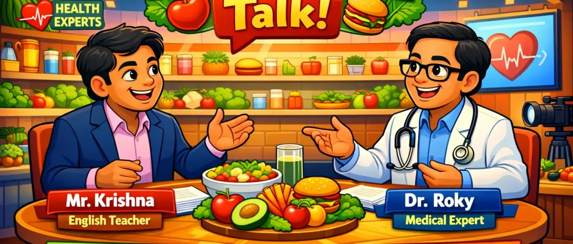 Food and Its Impact on Health – Expert Discussion with Dr. M. G. R. Roky & Mr. Krishna Kumar Sharma | Manchester English Academy Bangladesh