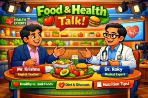 Food and Its Impact on Health – Expert Discussion with Dr. M. G. R. Roky & Mr. Krishna Kumar Sharma | Manchester English Academy Bangladesh
