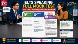 IELTS Speaking Full Mock Test Evaluation Candidate Evaluation & Band 9 Transformation Television Programmes & Business Cambridge IELTS Speaking Mock Test (2)