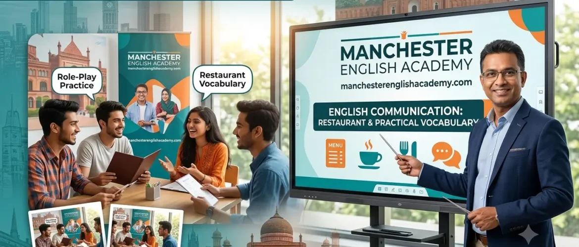 Master Restaurant English with Confidence Manchester English Academy